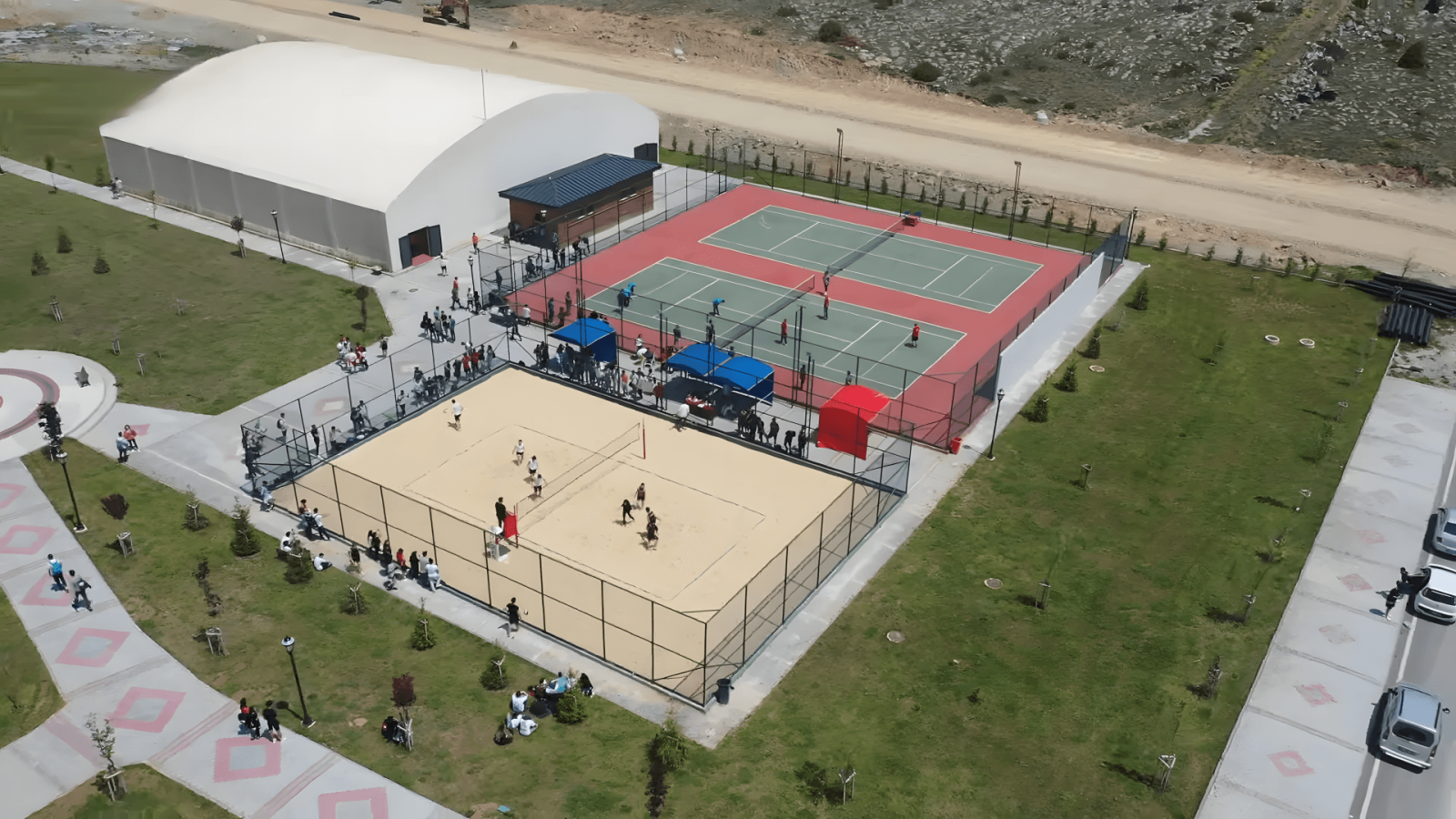 Kütahya Dumlupınar Üniversitesi Spor Alanı 
